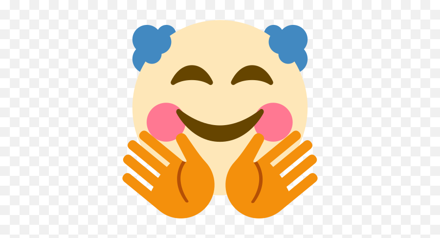 Significato Emoticon Faccina Con Mani Png Clown Emoji Transparent