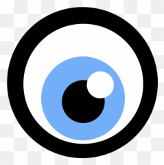 Blue Eye Icon - Circle png