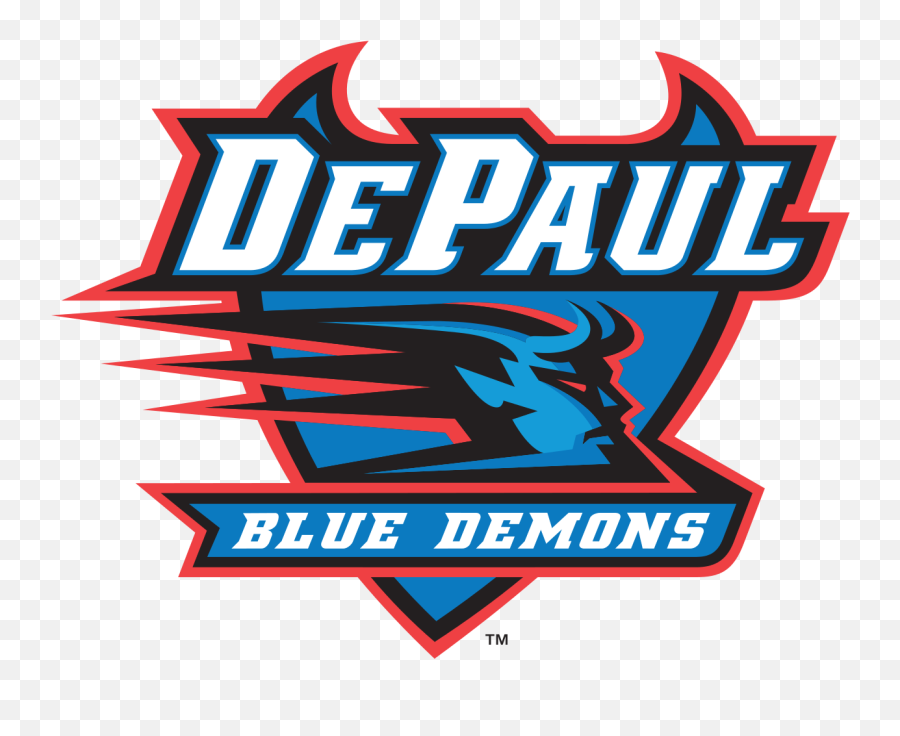 Pin - Ncc 16 Depaul Blue Demons Logo Png,Chicago Booth Logo