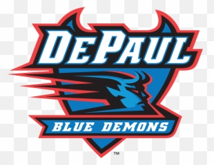 Pin - NCC 16 Depaul Blue Demons Logo png