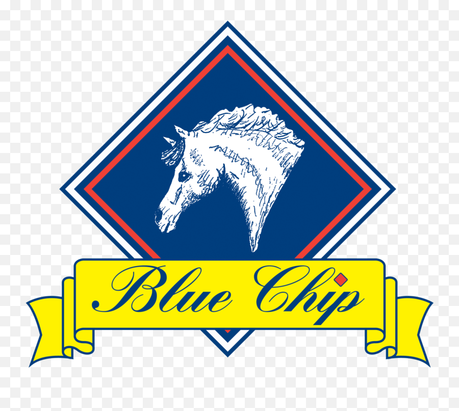 Blue Chip Feed Balancers For Horses Supplements - Blue Chip Feed Png,Horse Logo Png