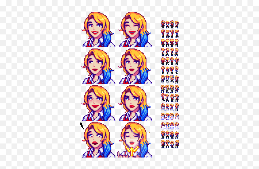 Emily Reimagined By Chisami Stardew Valley - For Teen Png,Stardew Valley Icon