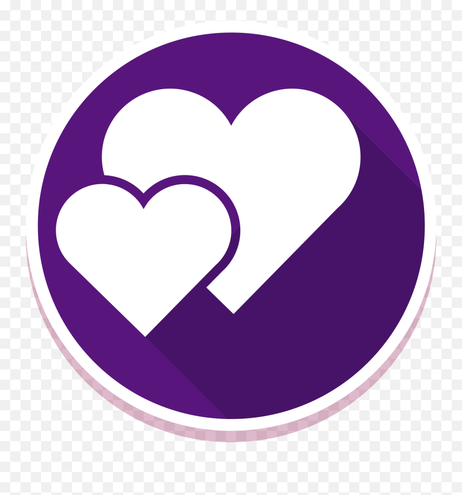 Free Heart Icon Couple 1187418 Png With Transparent Background - Girly,Heart Icon