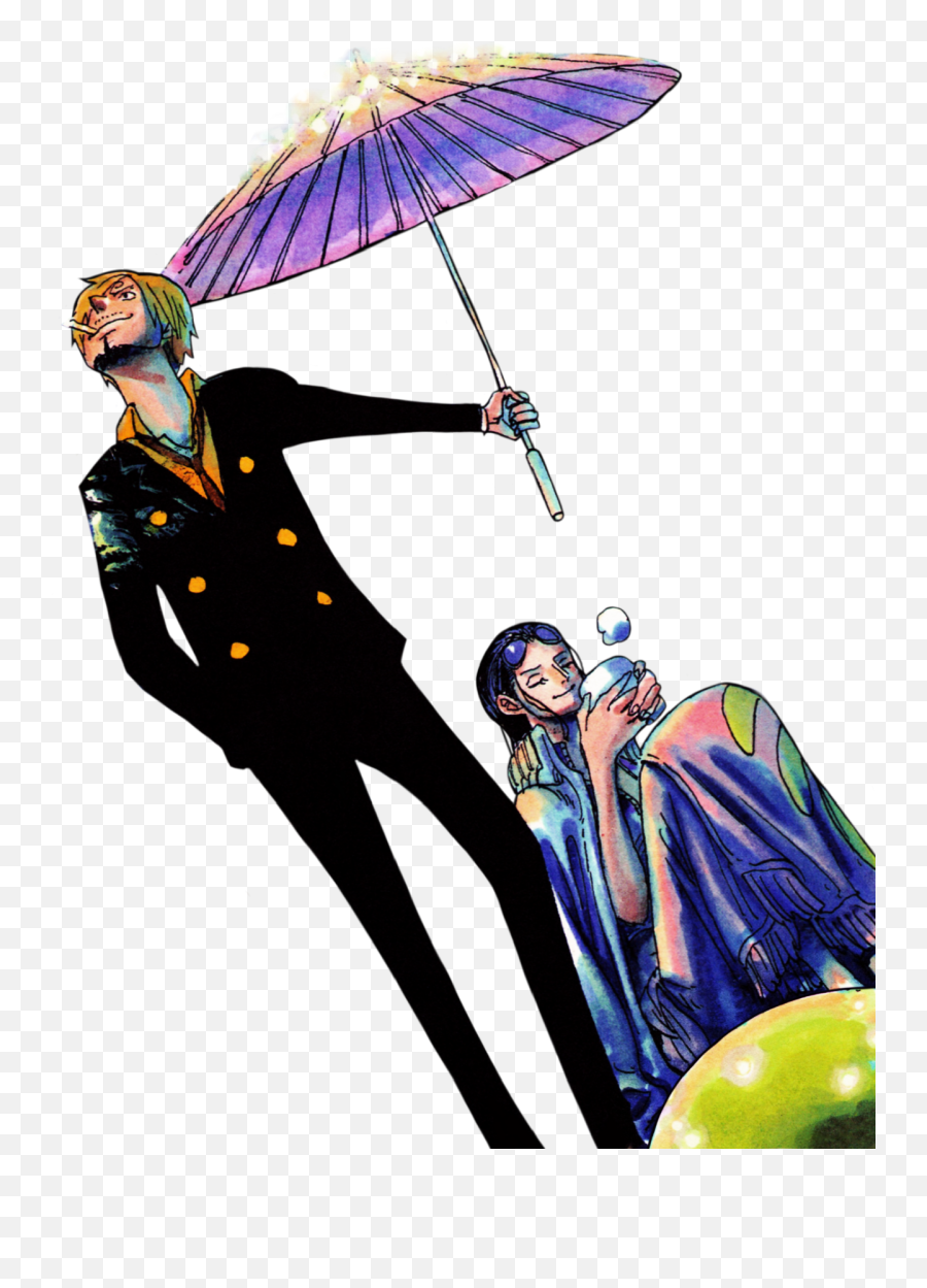 No Robin One Piece U2014 Sanji U0026 From Chapter 609 - Illustration Png,Sanji Png