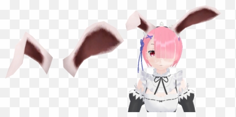 Rabbit Ears Png - Bunny Mmd Transparent Cartoon Jingfm