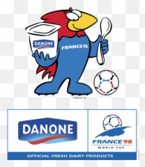 Danone Sponsor Of Worldcup 98 Download - Logo Icon Png Svg World Cup 1998 Drawing,Sponsor Icon