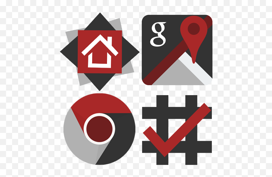 Rootjunky Icon Pack - Apps Op Google Play Dot Png,Zwart Icon Adw