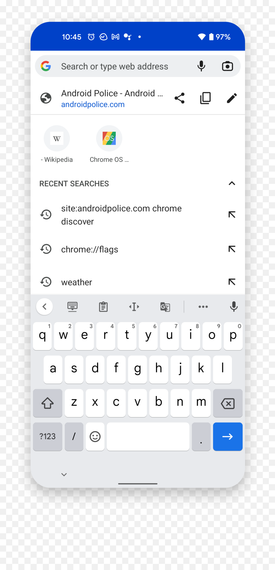 An Upcoming Chrome Test Fills Its Homepage With Even More - Dot Png,What Does The Chrome Menu Icon Look Like