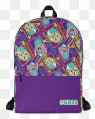 Spongebob Squarepants And Patrick 90s Football - Penguin Bag png