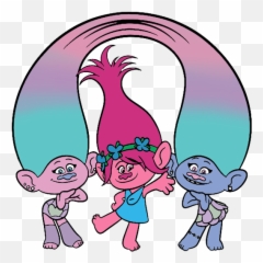 Trolls Movie Clip Art Cartoon Guy Diamond Troll Svg Png Free Transparent Png Image Pngaaa Com