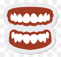 Download Teeth Clipart False Tooth - Complete Denture Icon Happy png