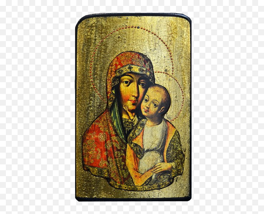 Traveling Icon U201cour Lady Of Tendernessu201d - Fine Arts Png,Icon Of The Mother Of God