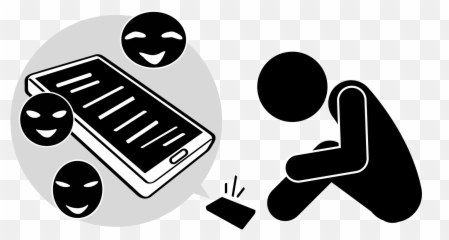 Bad Talk Writing Sns Smartphone - Pictogram Free png