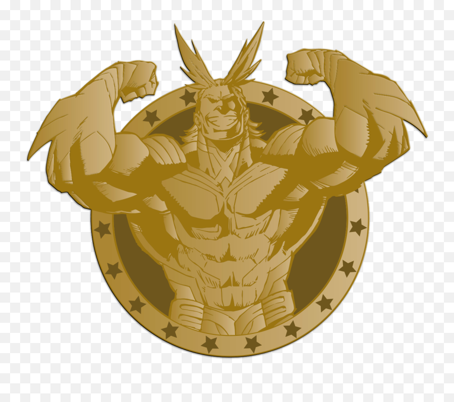 Pin Club My Hero Academia - Illustration Png,All Might Png