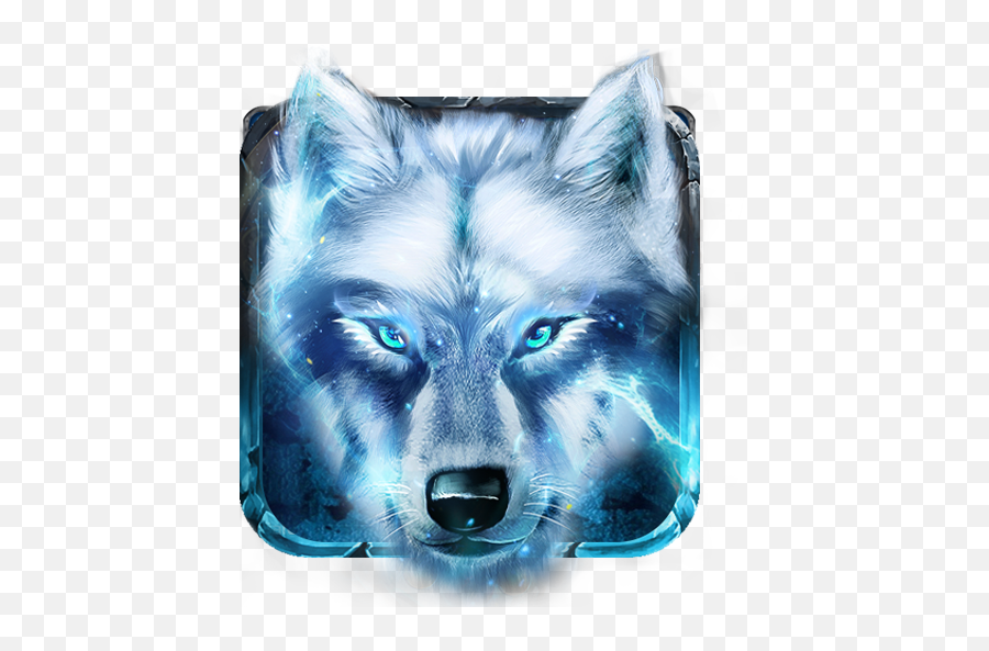 About Fancy Gold Ice Wolf Theme Google Play Version - Ice Wolf Icon Png,Icy Icon