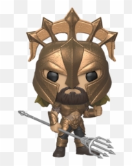 Covetly Funko Pop Heroes Arthur Curry Gladiator 244 - png