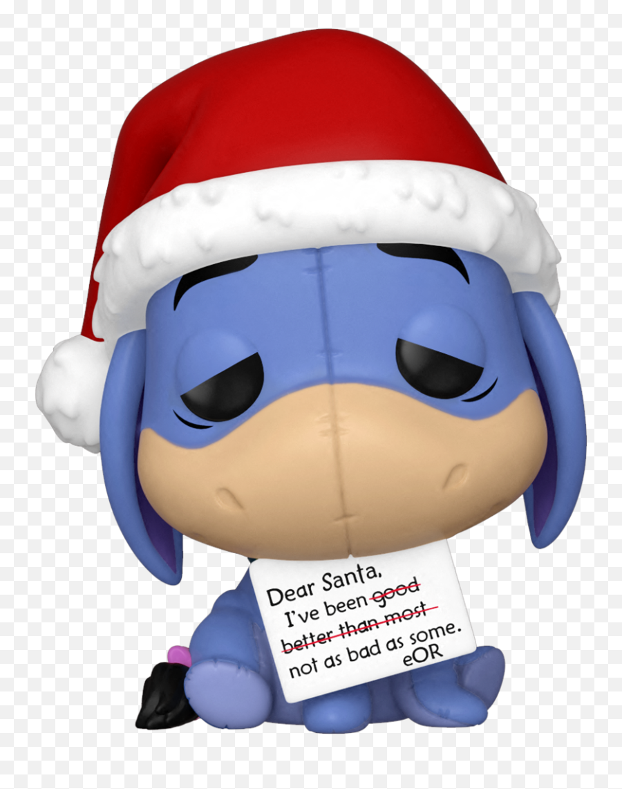 Funko Pop Disney Holiday 2021 - Eeyore Vinyl Figure Disney Holiday 2021 Eeyore Funko Pop Png,Christmas Aim Icon