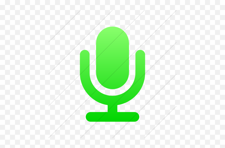 Ios Microphone Icon 113279 - Free Icons Library Mic On Icon Green Png,Microphone Icon Png