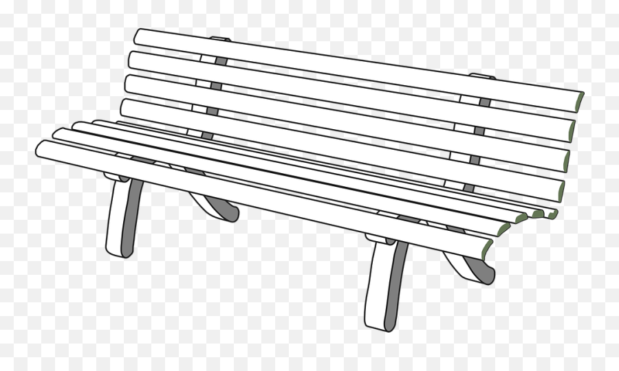 Park Bench Rest - Park Bench White Png,Park Bench Png