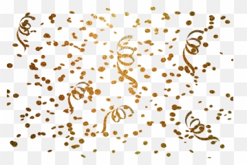 Gold Confetti Golden - New Years Confetti Png,Gold Confetti Png