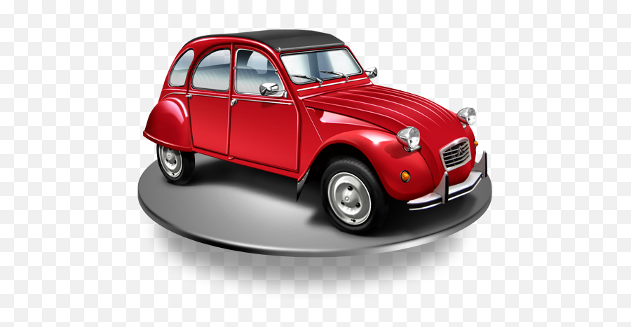 Cirtroen 2cv Icons Transparent PNG