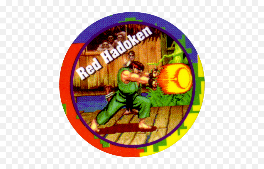 Download 2 - Street Fighter 2 Ryu Red Hadoken Png Image Circle,Street Fighter Ii Logo