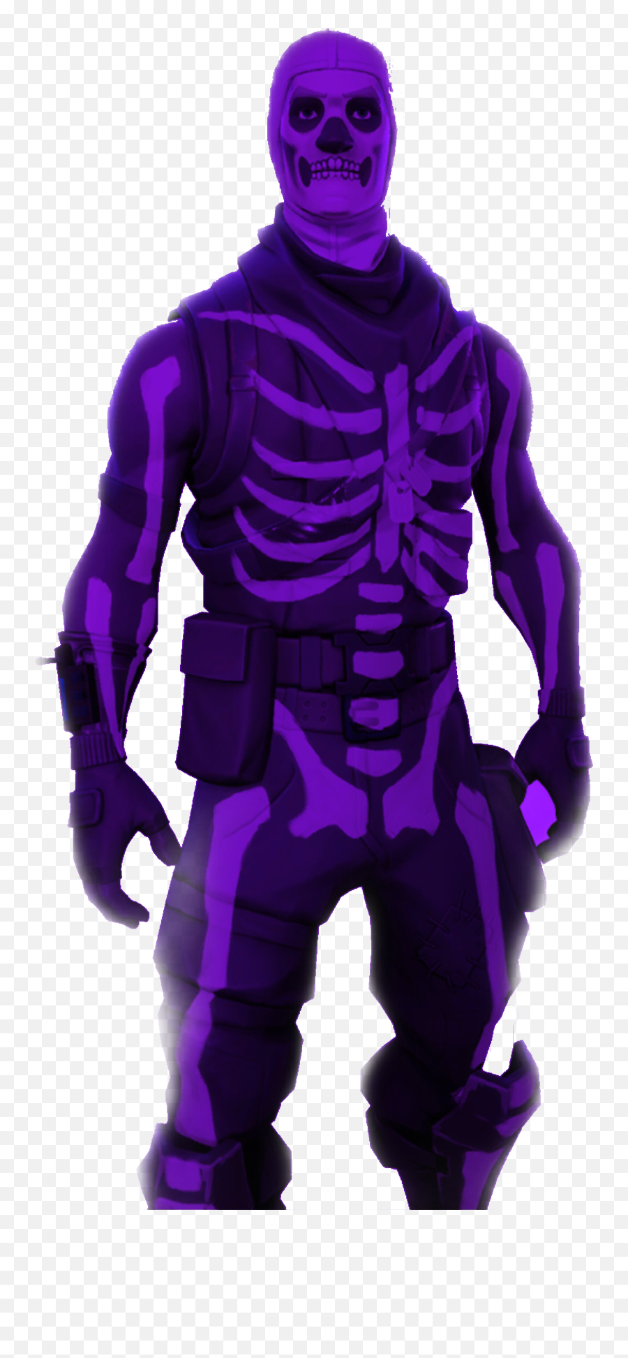 Purple Og Skull Trooper I Ignore This - Fortnite Skull Trooper Png,Purple Skull Trooper Png