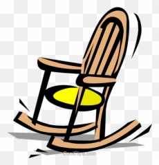 Clipart Gif Png Image - Clip Art Rocking Chair,Rocker Png