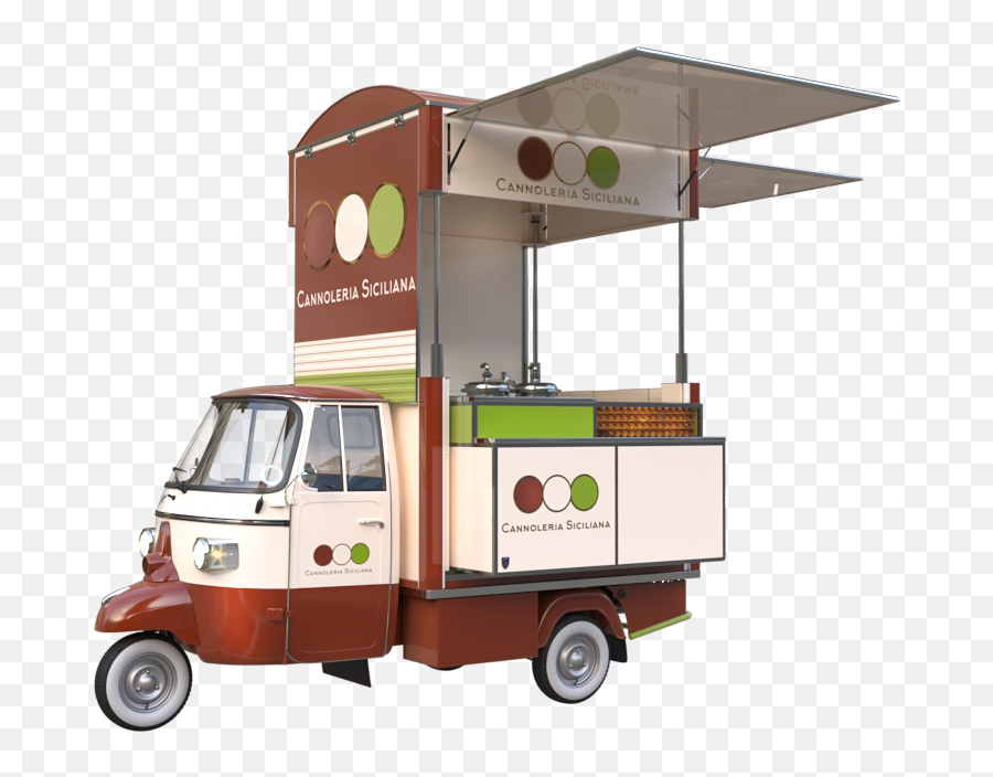 Don Cola Inside Is An Ape Piaggio Food Truck Designed To - Ape Piaggio Food Truck Png,Food Truck Png