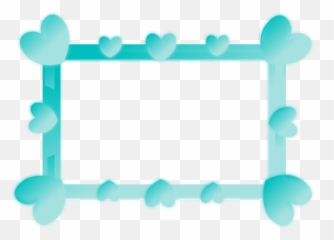 Blue Heart Frame Png 1 Image - Picture Frame