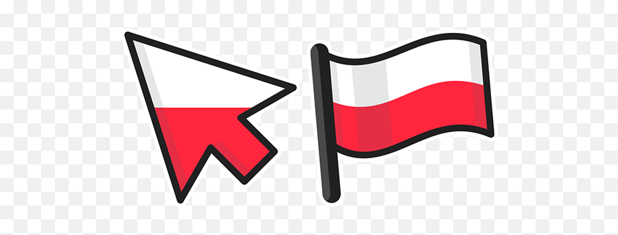 Poland Flag Cursor U2013 Custom Browser Extension - Flag Png,Poland Flag Png