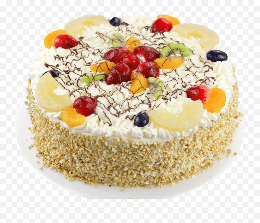 Download Hd Slagroom Cake - Fruit Cake Transparent Png Image Fruit Cake,Cake Transparent