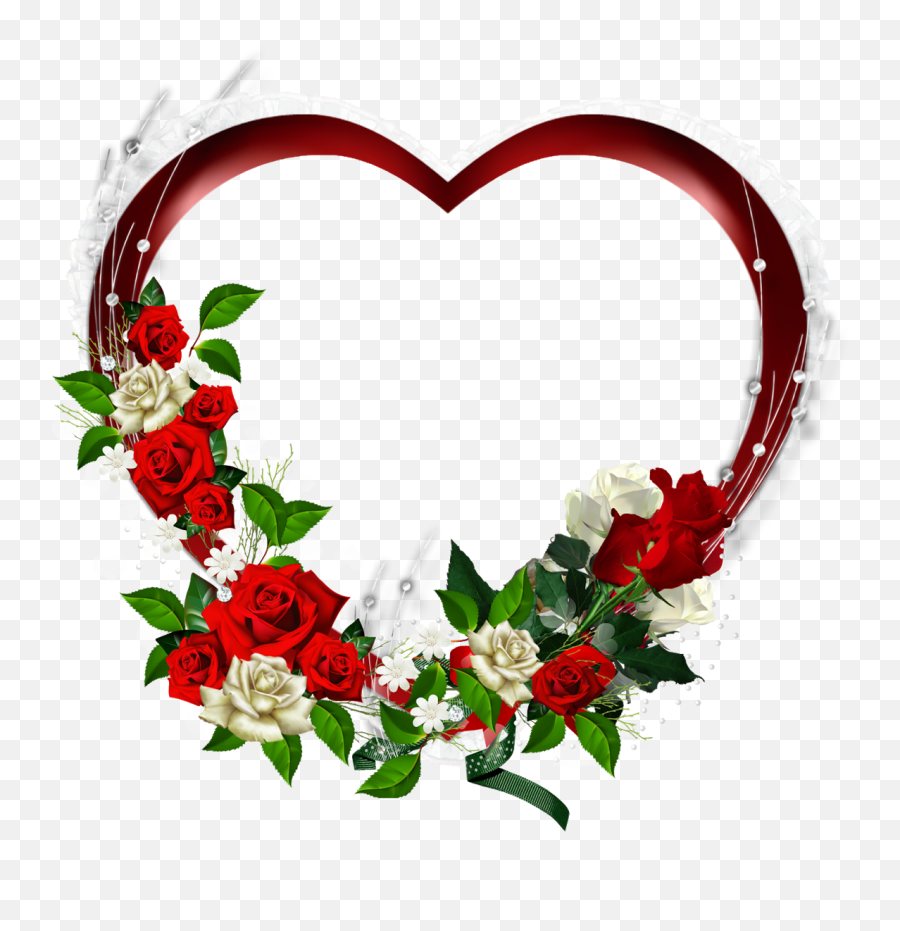 Letter D Love S Png Image - Love Heart Beautiful Flower,Coração Png