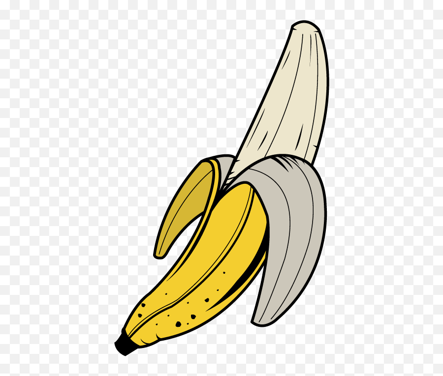 Banana Peel Cliparts 14 - Banana Clipart Png,Banana Peel Png
