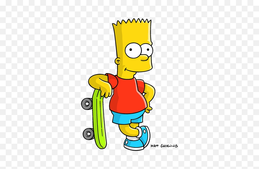 Bart Simpson - Caricaturas De Los Simpson Png,The Simpsons Png
