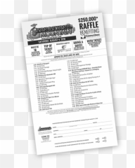 Download Hd Buy Your Treasure - Treasure On The Mountain Snowshoe Png,Raffle Ticket Png