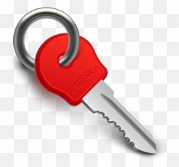 Keys Icon - Red Png