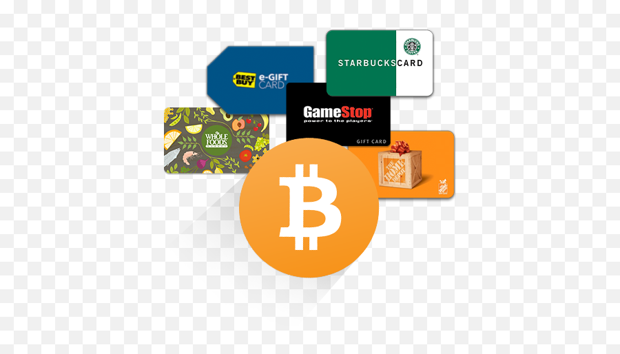 Shop Gift Cards With Bitcoin - Bitcoin And Gift Cards Png,Bitcoin Logos