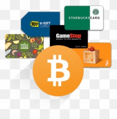Shop Gift Cards With Bitcoin - Bitcoin And Gift Cards Png,Bitcoin Logos