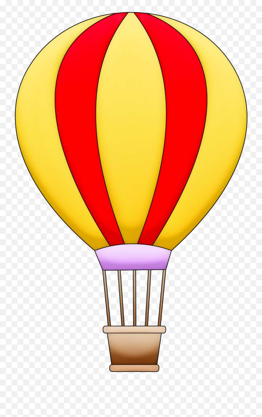 Hot Air Balloon Clipart Png - Hot Air Balloon Clipart,Globos Png