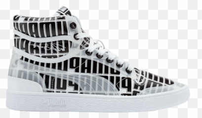 Wmns Ralph Sampson Mid Og Logo Print - Sneakers Png,Puma Shoe Logo