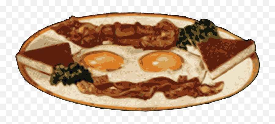 Cuisine American Food Png Clipart - Bacon And Eggs,Fried Eggs Png