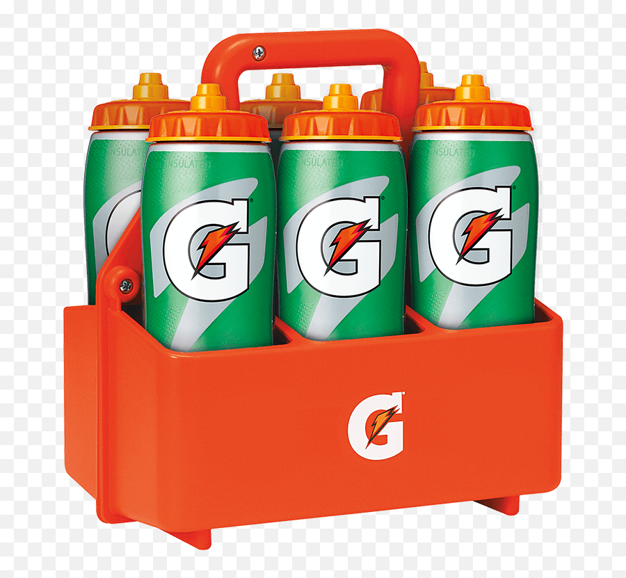 6x Gatorade Contour Bottles Carrier - Gatorade Jugs Png,Gatorade Bottle Png