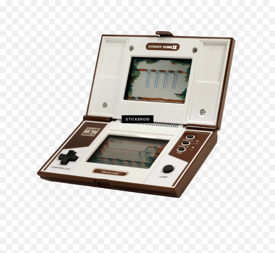 Download Vintage Nintendo Gameboy Hd Png - Uokplrs Donkey Kong 1 Handheld,Nintendo Logo Transparent Background
