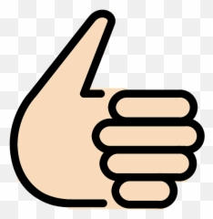 Thumbs Up Emoji Clipart - Signal png