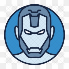 War Machine Icon Of Colored Outline - Cartoon png