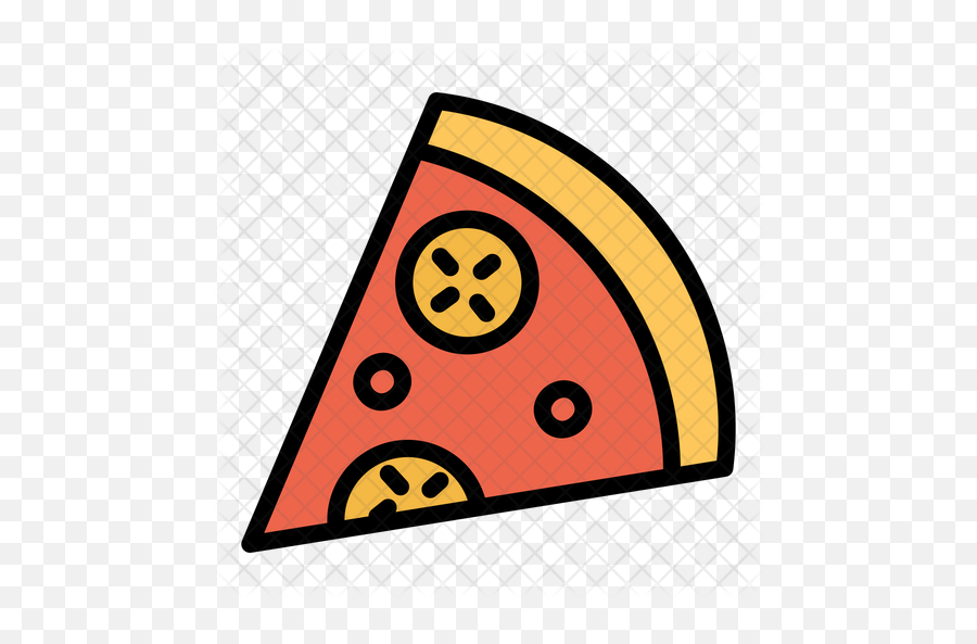 Pizza Slice Icon - Dot Png,Pizza Slice Clipart Png