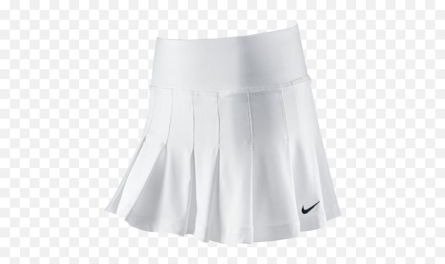 Nike Tennis Skirt White Pleated No Background Image Free - White Skirt Transparent Background Png,White Dress Png