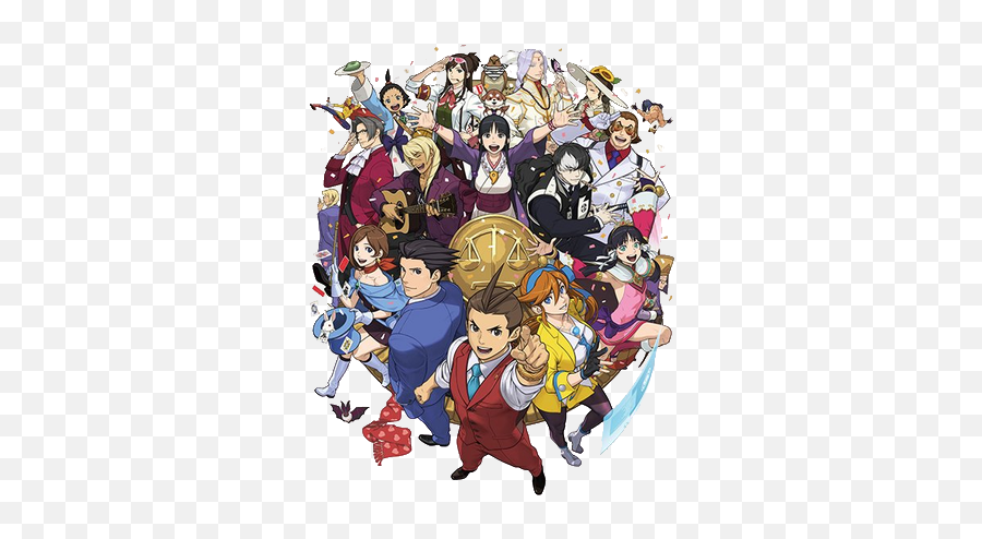 Ace Attorney Franchise - Tv Tropes Ace Attorney Tv Series Png,Phoenix Wright Png