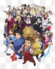 Ace Attorney Franchise - Tv Tropes Ace Attorney Tv Series Png,Phoenix Wright Png